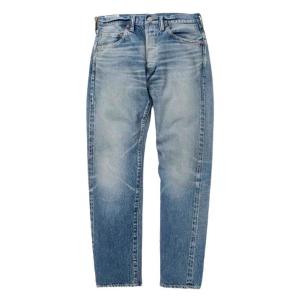 Studio D'Artisan Ivy Used Wash Blue Denim Jeans